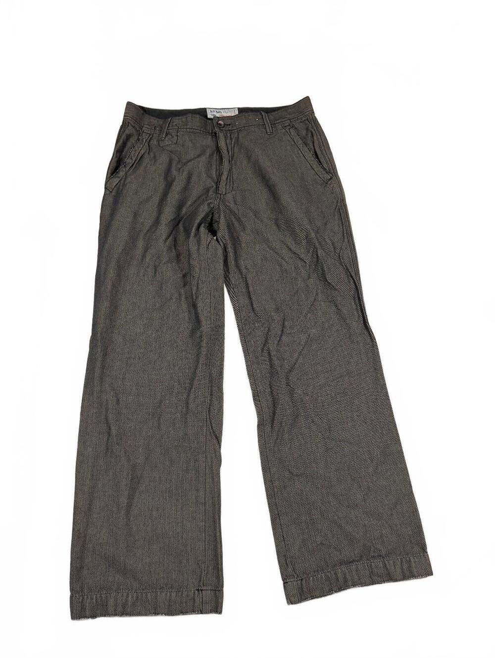 2000s Old Navy Loose Khaki Trouser Pants 33X30 100% Cotton
